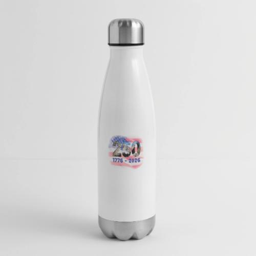 1776 - 2026 | 250 Years USA - 17 oz Insulated Stainless Steel Water Bottle