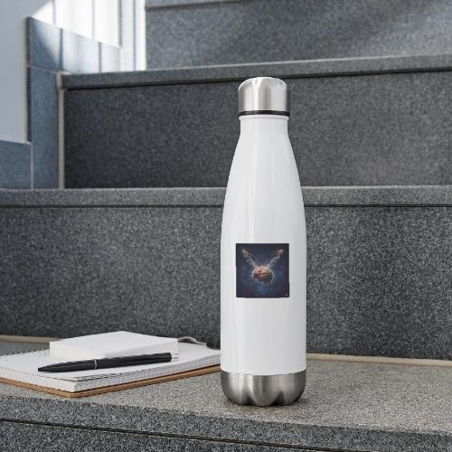BrainTeas - 17 oz Insulated Stainless Steel Water Bottle