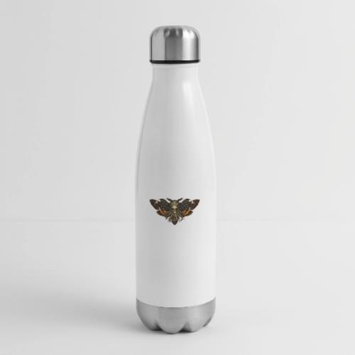 Cthulhu Moth Skull - 17 oz Insulated Stainless Steel Water Bottle