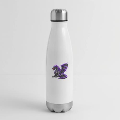 Neon Dragon at Rest - 17 oz Insulated Stainless Steel Water Bottle