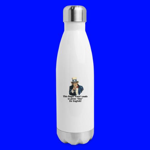 Uncle Sam - Finger - 17 oz Insulated Stainless Steel Water Bottle