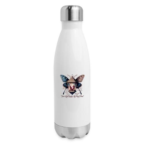 Guiding Light Eternal Flame Lantern Romance Gifts - 17 oz Insulated Stainless Steel Water Bottle