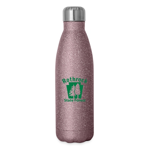 Rothrock State Forest Keystone (w/trees) - Insulated Stainless Steel Water Bottle