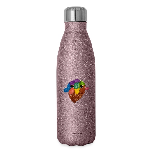 Ice cream cone. - Insulated Stainless Steel Water Bottle