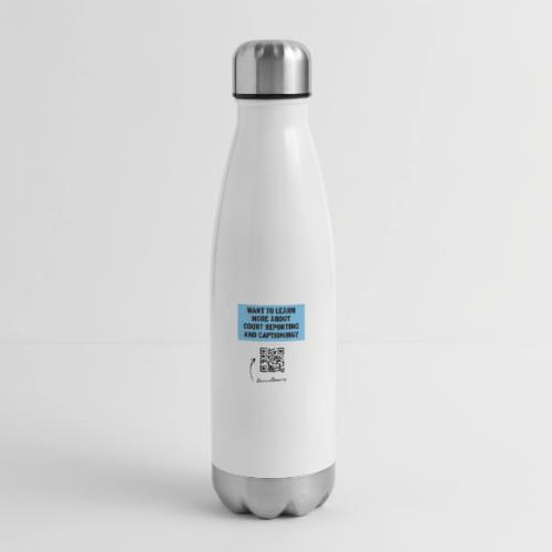2023 CRCW Want to learn more - 17 oz Insulated Stainless Steel Water Bottle
