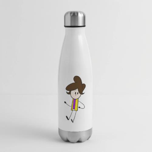 Small Dersy - 17 oz Insulated Stainless Steel Water Bottle