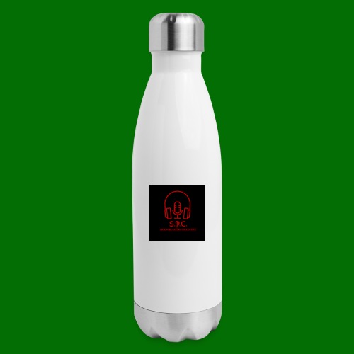 SPC Logo Black/Red - Insulated Stainless Steel Water Bottle
