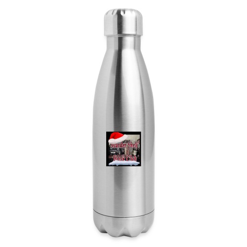 Murder Bookie Christmas! - 17 oz Insulated Stainless Steel Water Bottle