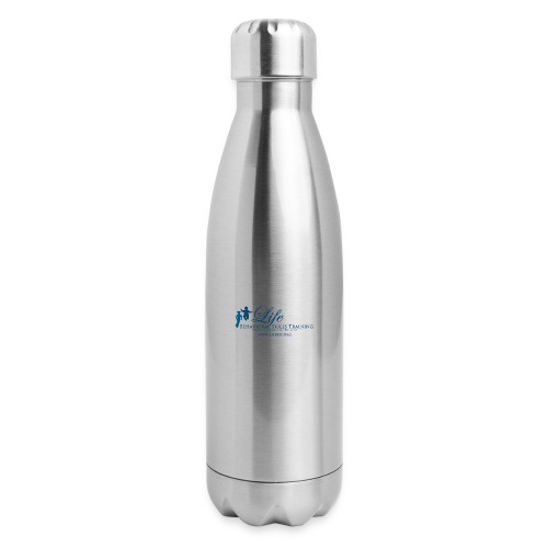 LifeBST Logo Original - 17 oz Insulated Stainless Steel Water Bottle