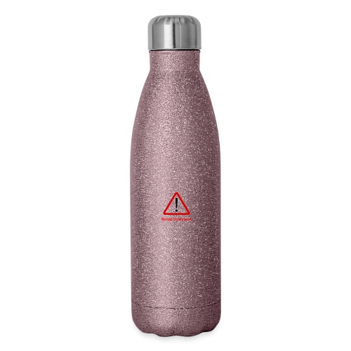Warning I m Very Smart - Insulated Stainless Steel Water Bottle
