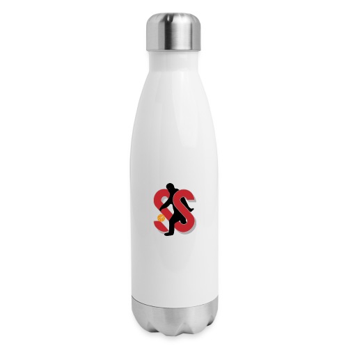SS crimson Logo - Insulated Stainless Steel Water Bottle