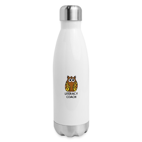 literacy coach png - Insulated Stainless Steel Water Bottle