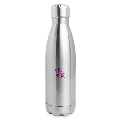 Rescue Purrfect Classic Logo - 17 oz Insulated Stainless Steel Water Bottle