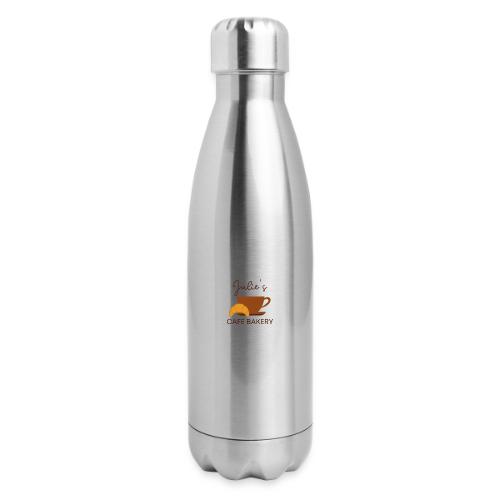 Julie's Cafe Bakery - 17 oz Insulated Stainless Steel Water Bottle