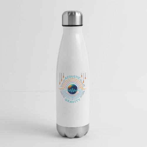 Acoustic Gravity Earth - 17 oz Insulated Stainless Steel Water Bottle