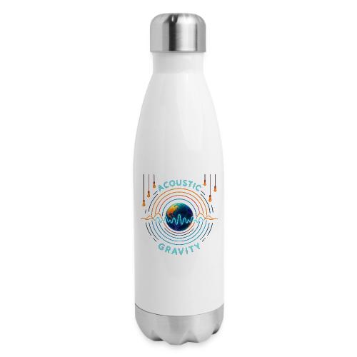 Acoustic Gravity Earth - 17 oz Insulated Stainless Steel Water Bottle