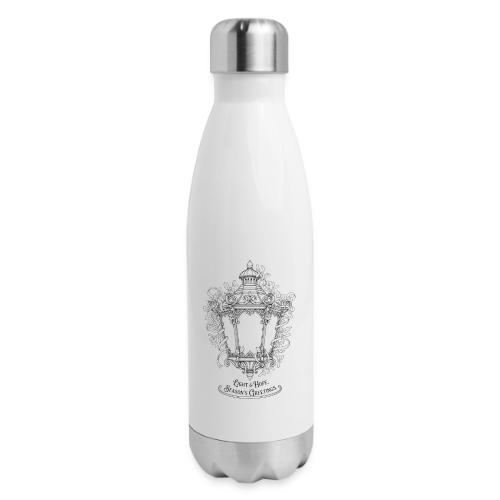 Victorian Lantern T-Shirt - 17 oz Insulated Stainless Steel Water Bottle