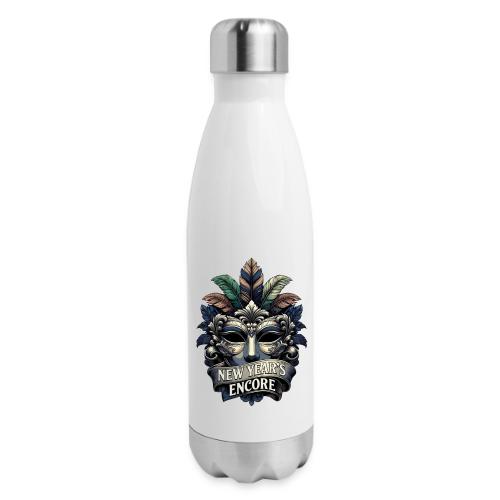 Masquerade Mask T-Shirt - 17 oz Insulated Stainless Steel Water Bottle