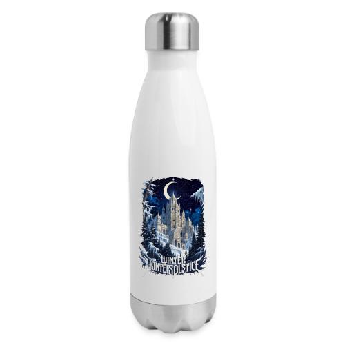 Celestial Winter Temple T-Shirt - 17 oz Insulated Stainless Steel Water Bottle