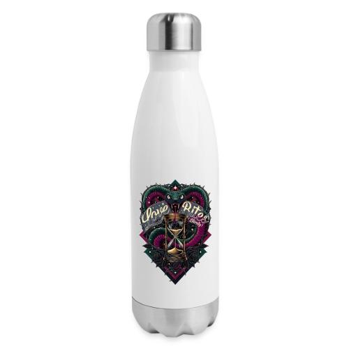Love Bites (Literally) T-Shirt - 17 oz Insulated Stainless Steel Water Bottle
