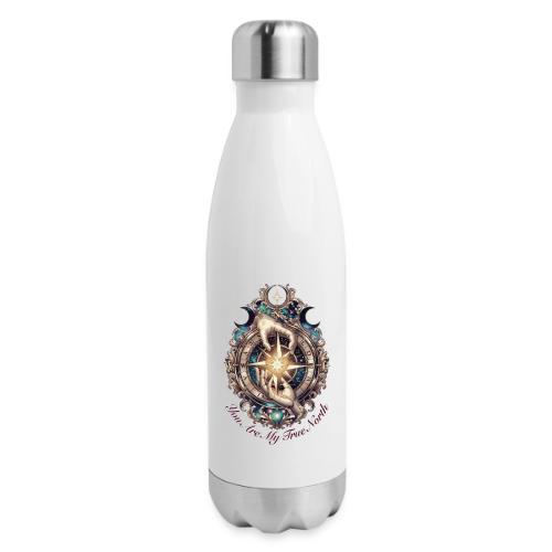 You Are My True North Celestial Compass T-Shirt - 17 oz Insulated Stainless Steel Water Bottle