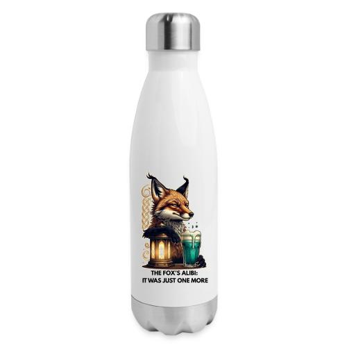 Sly Fox One More Round Tee - 17 oz Insulated Stainless Steel Water Bottle