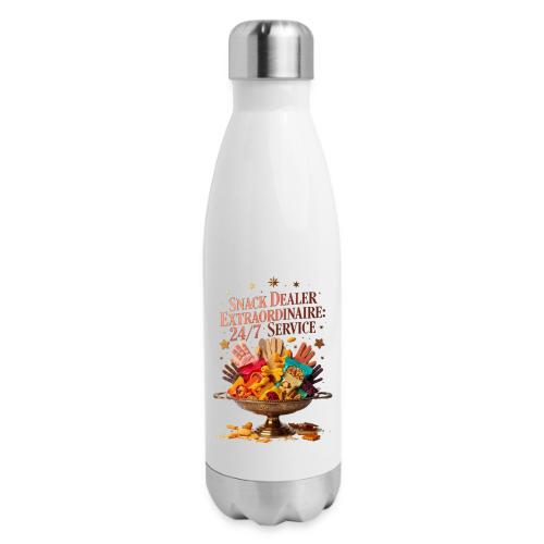 Snack Dealer Extraordinaire Tee, Mum Gift - 17 oz Insulated Stainless Steel Water Bottle