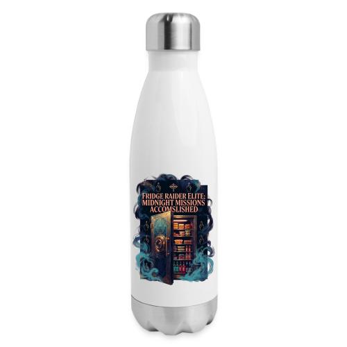 Fridge Raider Elite T Shirt - 17 oz Insulated Stainless Steel Water Bottle