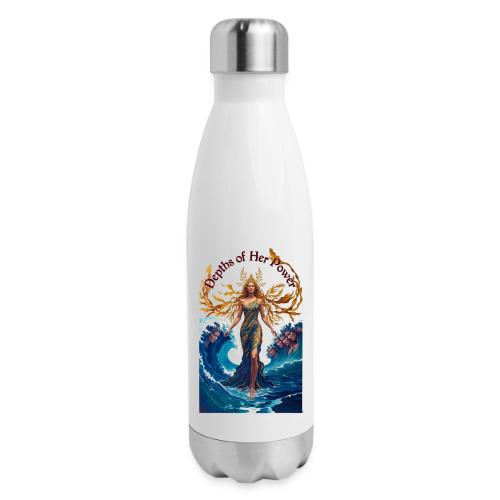 Women’s Day Tidal Sovereign T Shirt, Gift for Wife - 17 oz Insulated Stainless Steel Water Bottle
