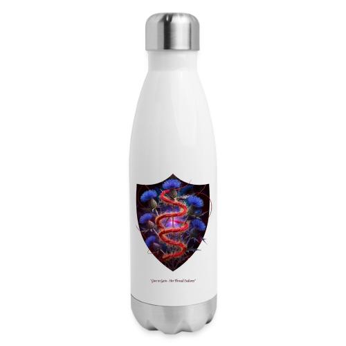Women’s Day Crimson Thread Matriarch T Shirt, Gift - 17 oz Insulated Stainless Steel Water Bottle