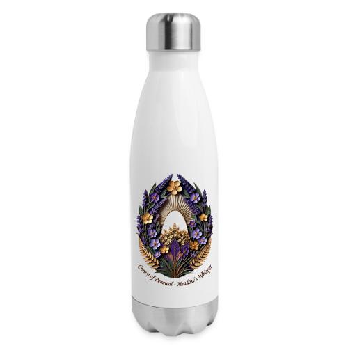Easter Meadow Crown Renewal T Shirt, Spring Gift - 17 oz Insulated Stainless Steel Water Bottle