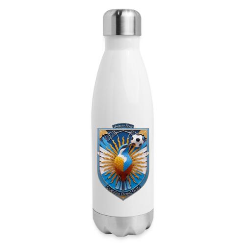 Argentina Hornero Soccer T Shirt, Football Gift - 17 oz Insulated Stainless Steel Water Bottle