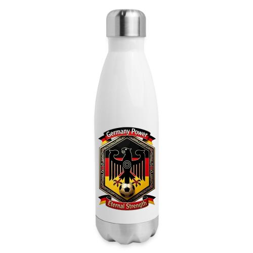 Germany Eagle Power T-Shirt, Flag Pride Gift - 17 oz Insulated Stainless Steel Water Bottle