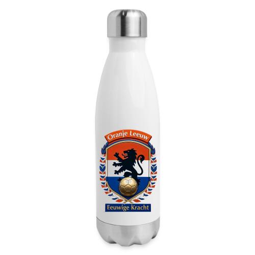 Netherlands Lion Premium T-Shirt, Dutch Flag Gift - 17 oz Insulated Stainless Steel Water Bottle