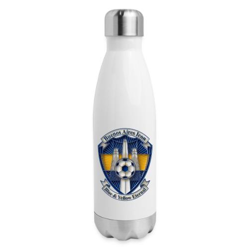 Buenos Aires Icon T Shirt, Soccer City Pride Gift - 17 oz Insulated Stainless Steel Water Bottle