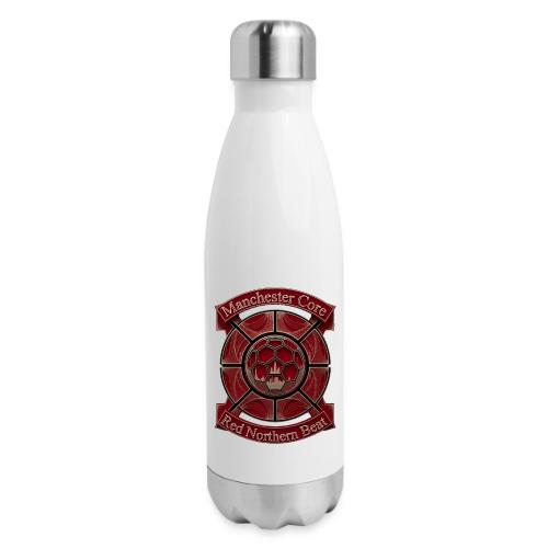 Manchester Is Red T Shirt, Soccer City Pride Gift - 17 oz Insulated Stainless Steel Water Bottle