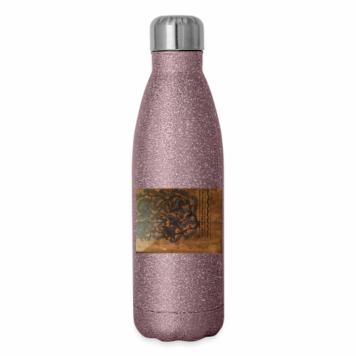 Dilfliremanspiderdoghappynessdogslikeitverymuchtha - 17 oz Insulated Stainless Steel Water Bottle