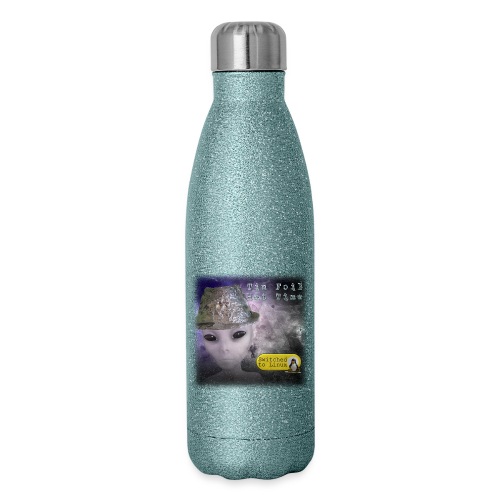 Tin Foil Hat Time (Space) - Insulated Stainless Steel Water Bottle