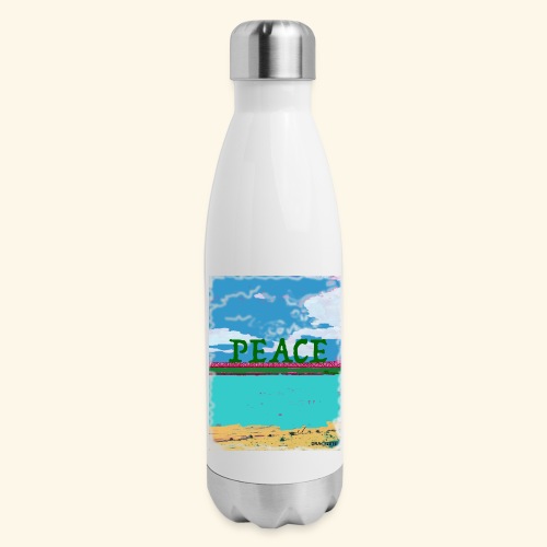 Peace blu - Insulated Stainless Steel Water Bottle
