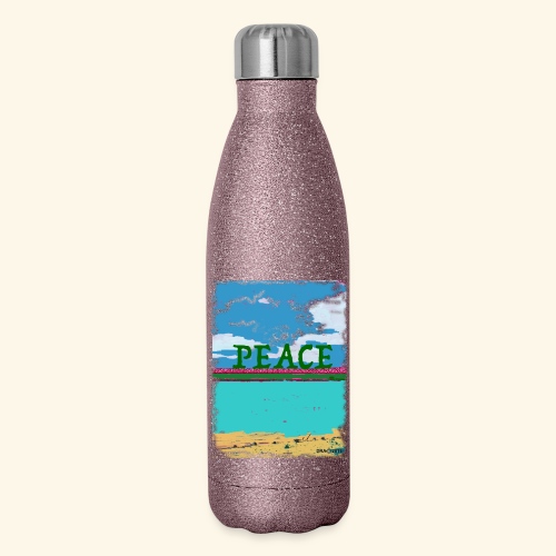 Peace blu - Insulated Stainless Steel Water Bottle
