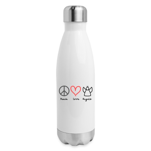 Peace Love Angels - 17 oz Insulated Stainless Steel Water Bottle