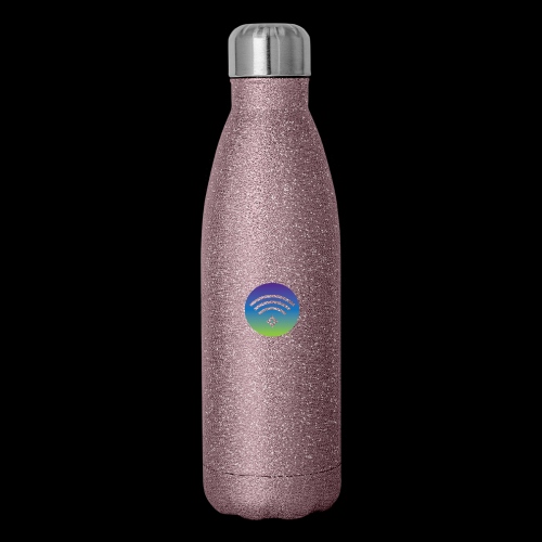 Colorful Divine Frequency - Insulated Stainless Steel Water Bottle