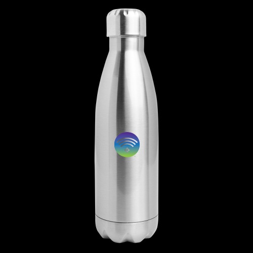 Colorful Divine Frequency - 17 oz Insulated Stainless Steel Water Bottle