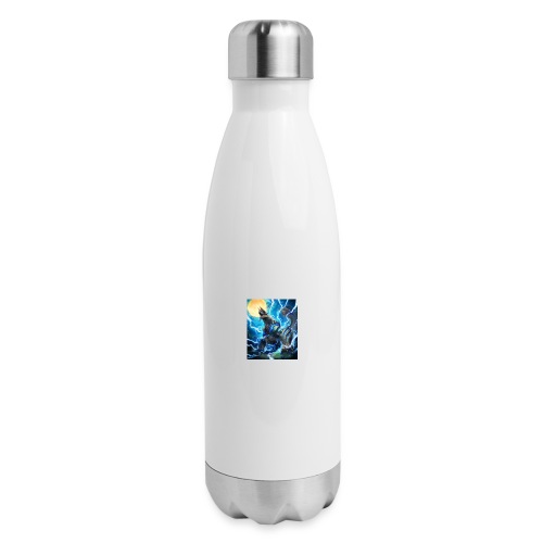 Blue lighting dragom - Insulated Stainless Steel Water Bottle