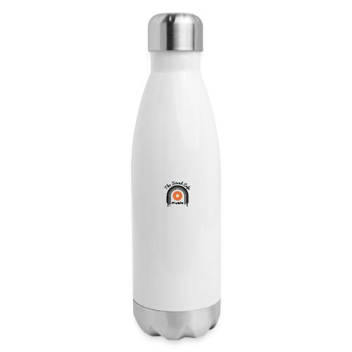 The Sound Cafe With Logo - 17 oz Insulated Stainless Steel Water Bottle