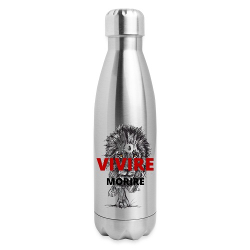 Yo VIVIRE y no moriré - 17 oz Insulated Stainless Steel Water Bottle
