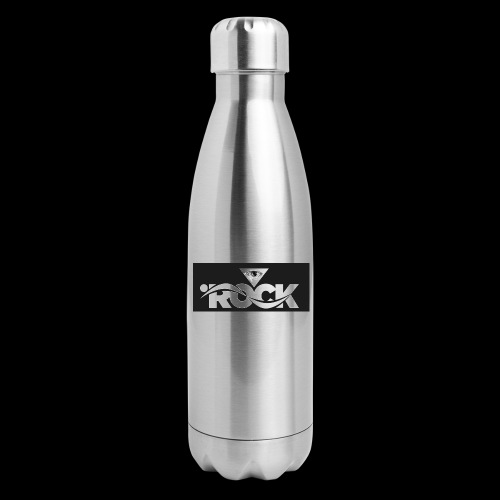 Eye rock Black Design - Insulated Stainless Steel Water Bottle