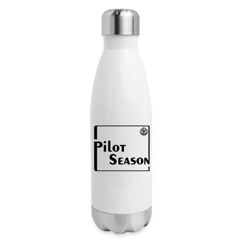 Pilot Season - Black - 17 oz Insulated Stainless Steel Water Bottle