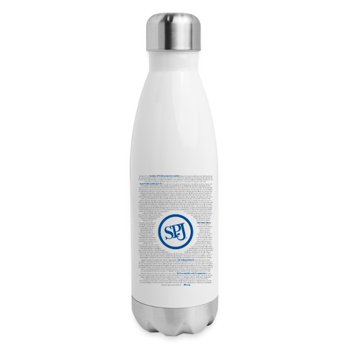 SPJ Code of Ethics - Insulated Stainless Steel Water Bottle