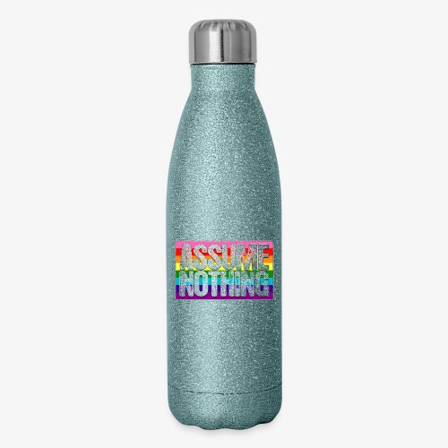 Assume Nothing Gilbert Baker Original LGBTQ Gay - Insulated Stainless Steel Water Bottle